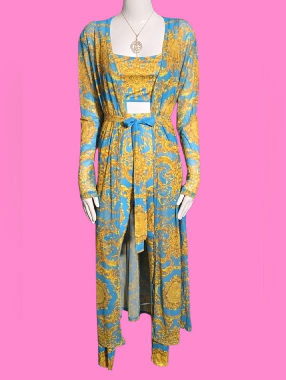 Blue & Gold Baroque Set